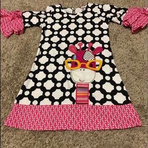 Girl giraffe dress